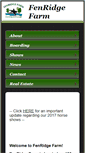 Mobile Screenshot of fenridgefarm.com